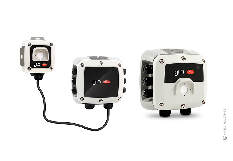CAREL GLD nuevos detectores de gas de amoníaco con sensor integrado y remoto 1