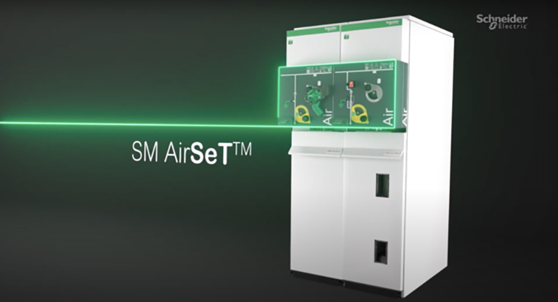 SCHNEIDER Electric presenta SM AirSeT su nueva gama de celdas MT sin SF6 avanzando en la descarbonización de la energía 1