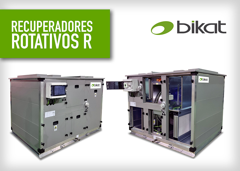 COPROVEN, nueva gama de recuperadores rotativos R de Bikat