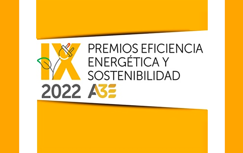 A3E Convoca la IX edición de los Premios Eficiencia Energética y Sostenibilidad 2022
