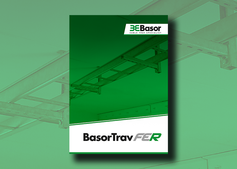 BASOR Electric lanza su nueva escalera pre-galvanizada (GS) BasorTrav FER