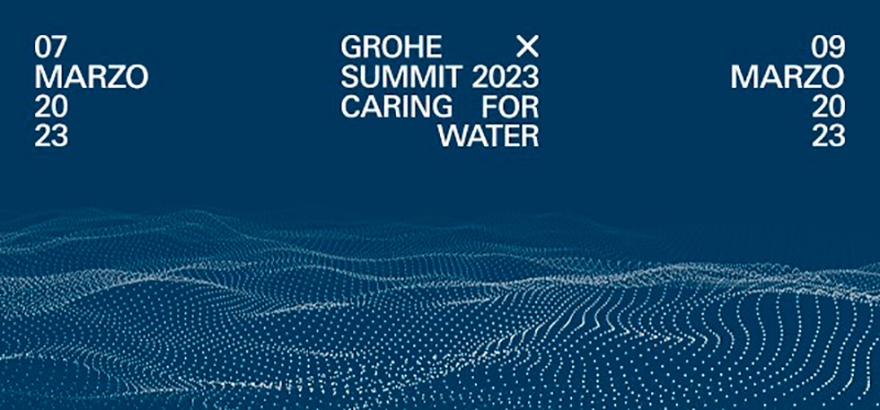 GROHE X Summit 2023 abordará preguntas sobre el futuro del agua