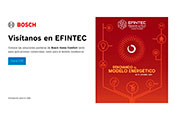 BOSCH participará en la cuarta edición de EFINTEC 0