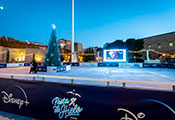 DAIKIN pista de patinaje sobre hielo de la Plaza de Colón en Madrid 0