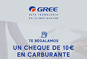 Promocion Gree carburante 0