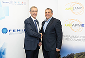 AMBILAMP y FENIE firman un convenio anual 0