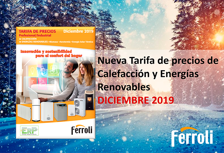 FERROLI Tarifa calefaccion dic 2019 1