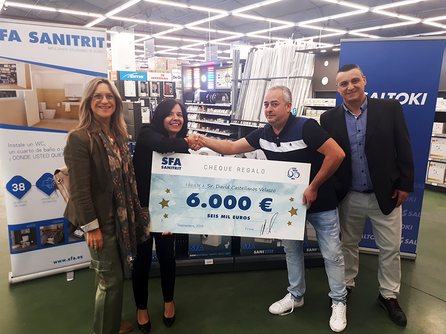 Grupo SFA David Castellanos en Saltoki Premio SFA 1