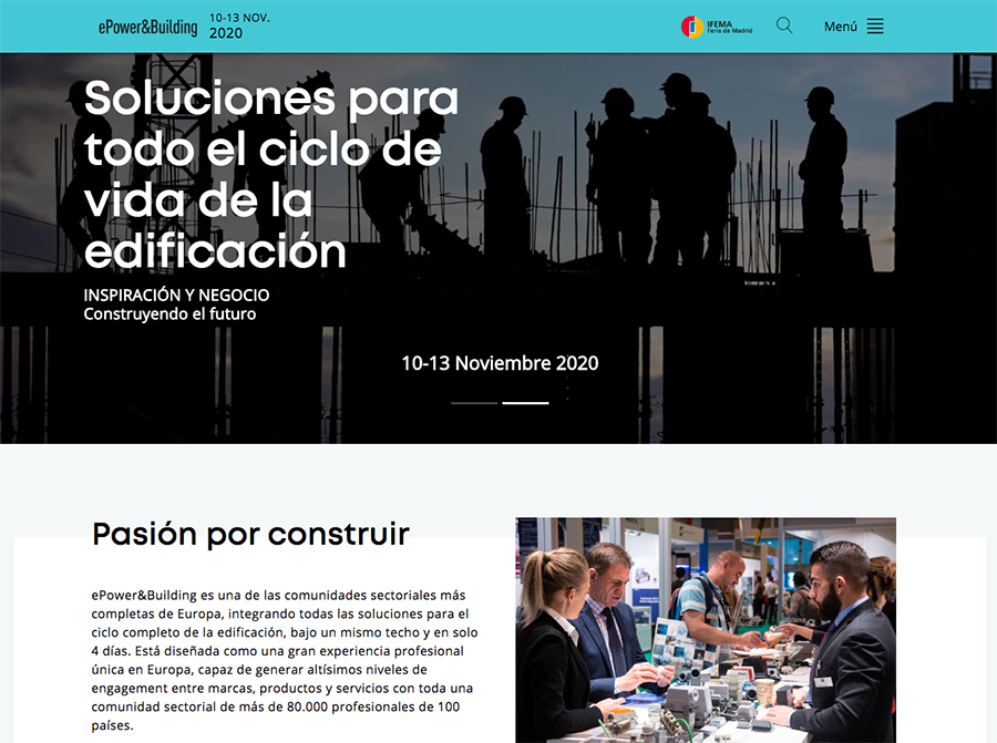 ePowerBuilding 2020 estrena Web 1