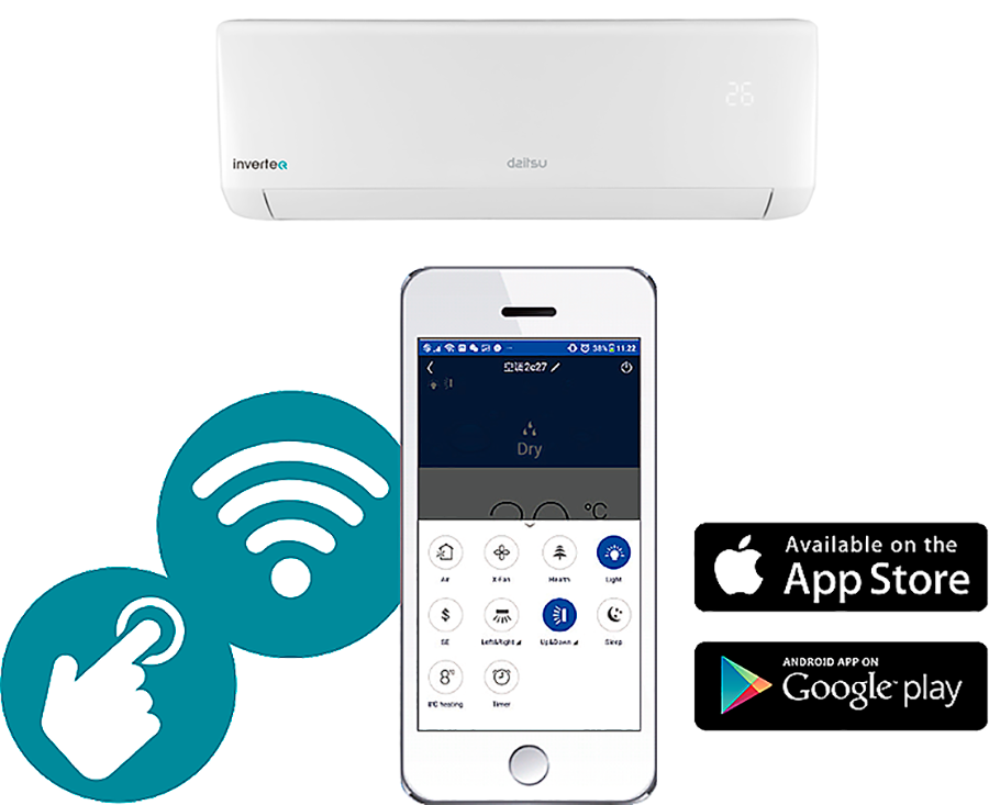 EUROFRED Daitsu control remoto 1