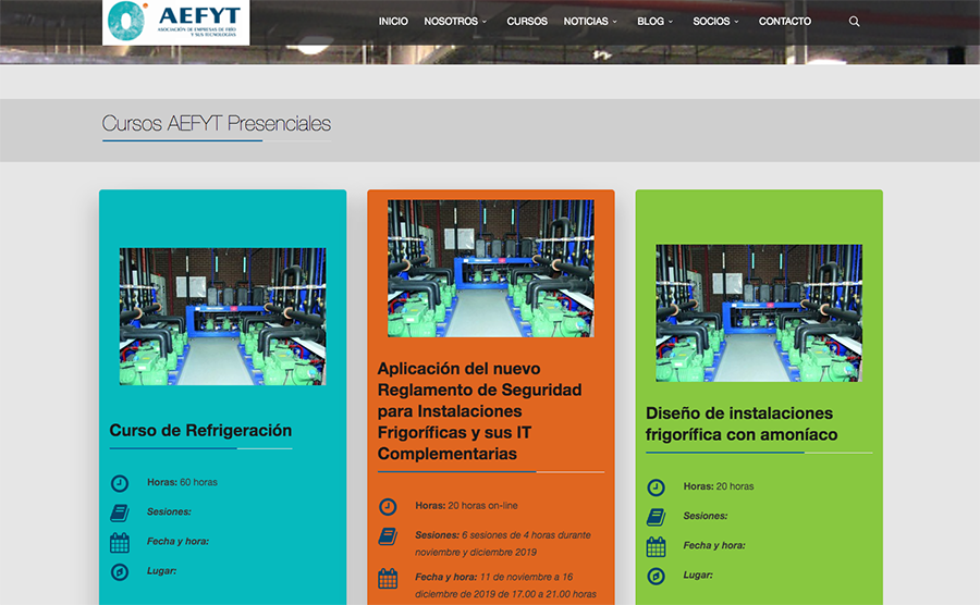 AEFYT Informa 1er CURSO ONLINE REFRIGERACIÓN 1