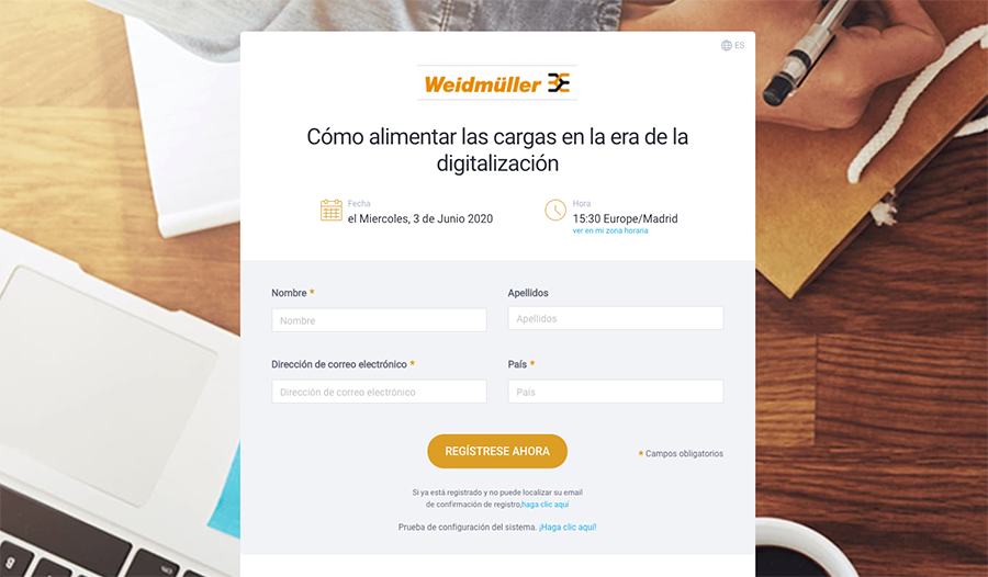 WEIDMÜLLER presenta nuevo Webinar 1