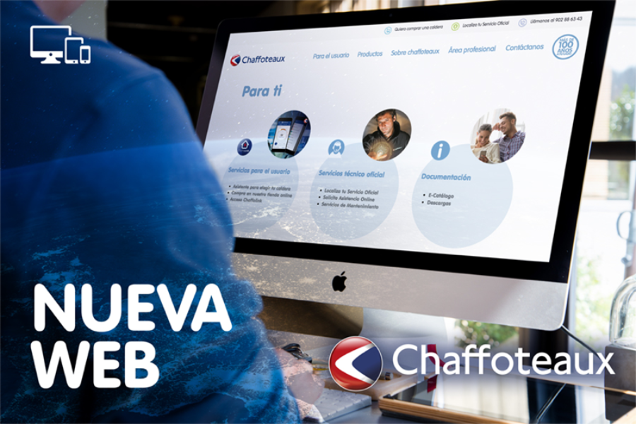 CHAFFOTEAUX lanza su nueva página web 1