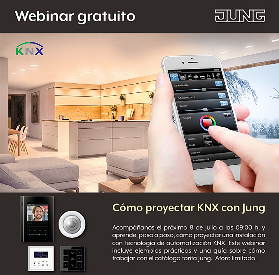 JUNG 15º Webinar Proyectar KNX con Jung 1