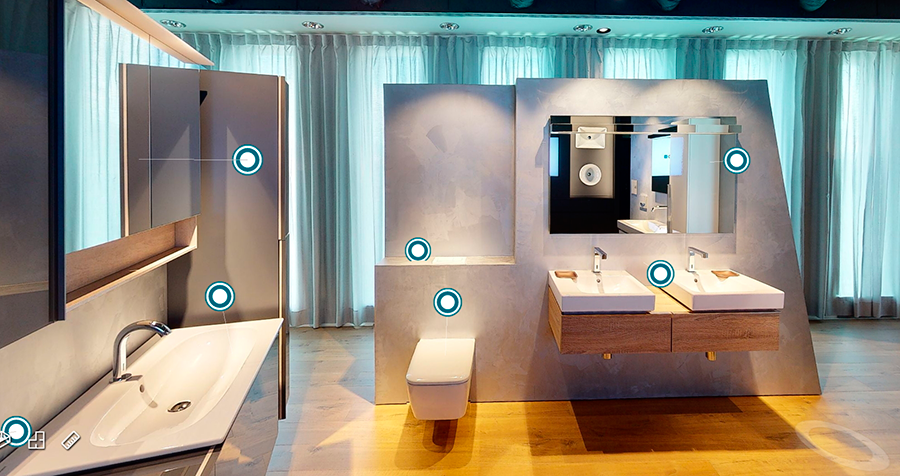 geberit Showroom vitual 2