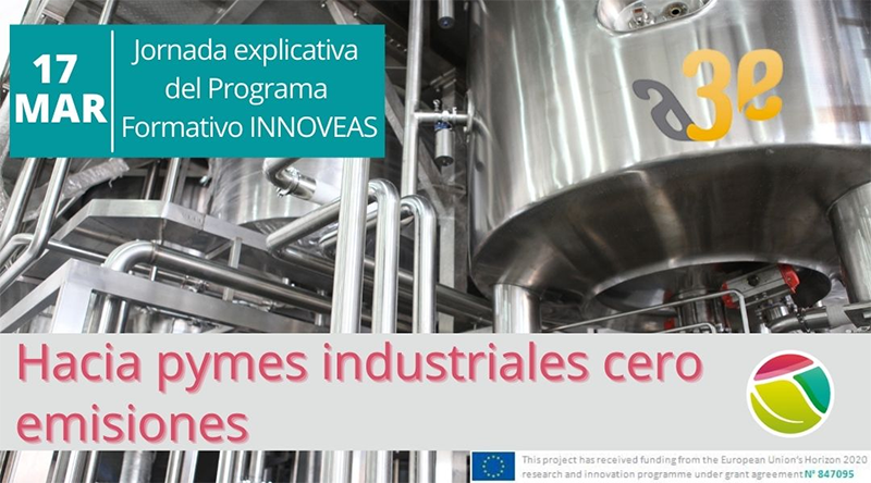 A3E webinar sobre el Programa de Formación INNOVEAS para pymes 1