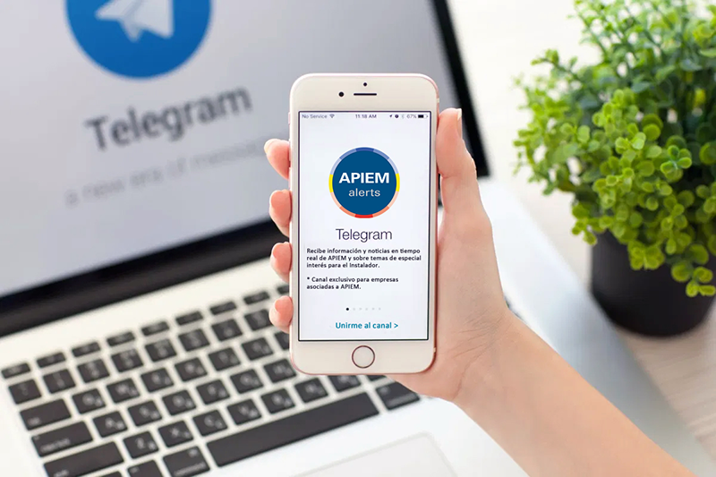 APIEM lanza APIEM Alerts el canal de Telegram con información útil y podcasts informativos en tiempo real 