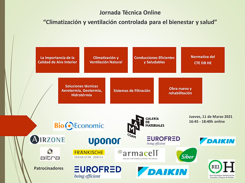 BIOECONOMIC Webinar Climatización Ventilación Controlada 1