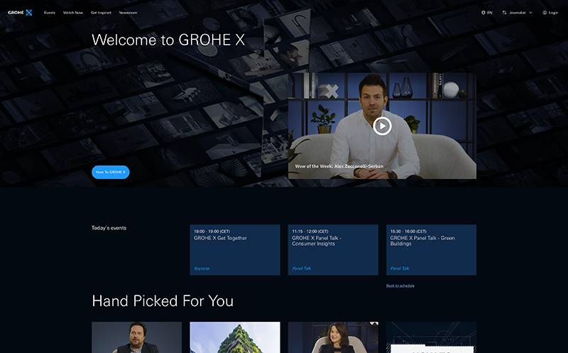GROHE X el comienzo de una nueva era Récord de visitantes y compromiso excepcional 