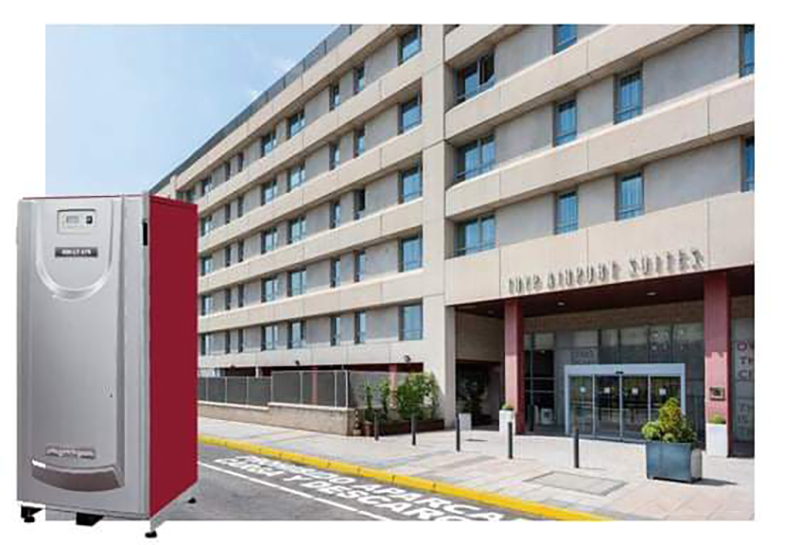HITECSA, el lujoso hotel TRYP Madrid Airport Suites apuesta por Adisa Heating