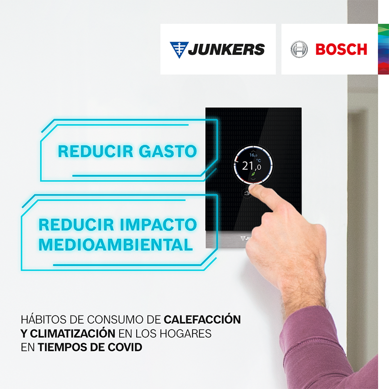 JUNKERS BOSCH elabora un estudio para conocer el impacto del teletrabajo en los hábitos de calefacción y climatización del hogar 1