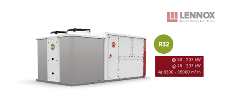 LENNOX e Baltic nueva unidad Rooftop condensado por aire 1