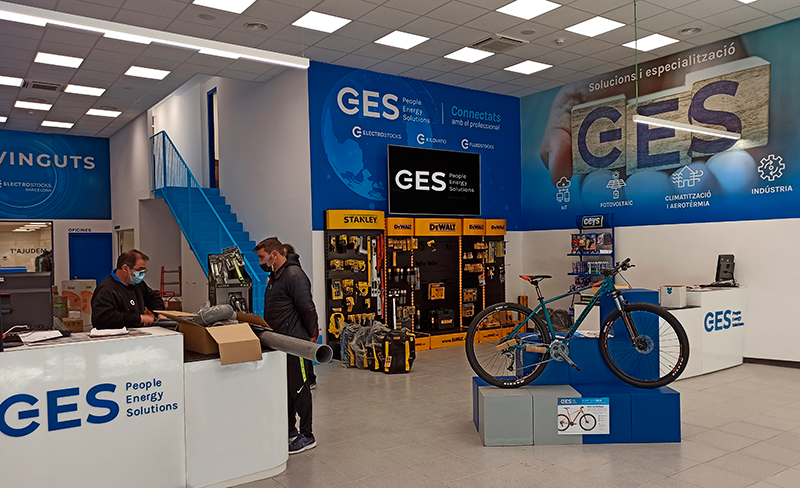 GES lanza al mercado un nuevo modelo de punto de venta pionero en el sector de la instalación profesional