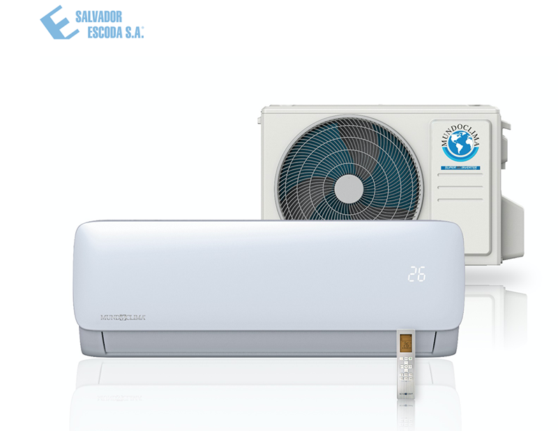 SALVADOR Escoda S.A presenta el nuevo Split Mundoclima MUPR H11 con ionizador integrado y unidad exterior compacta 