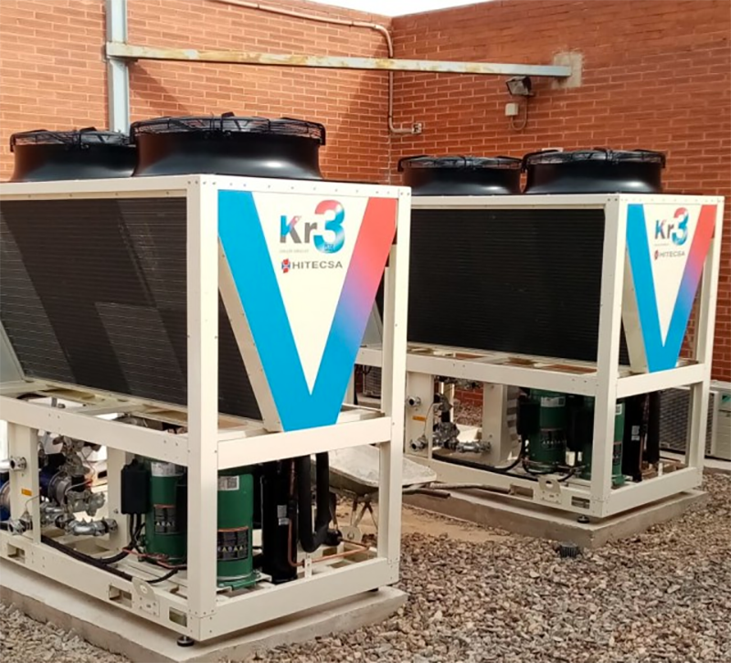 HITECSA, las nuevas bombas de calor Kr3 climatizan el CAP Bonavista de Tarragona