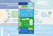 AFEC pone a disposición del sector una infografía sobre coeficientes de rendimiento, para la comparación de la eficiencia energética de diferentes tecnologías de calefacción