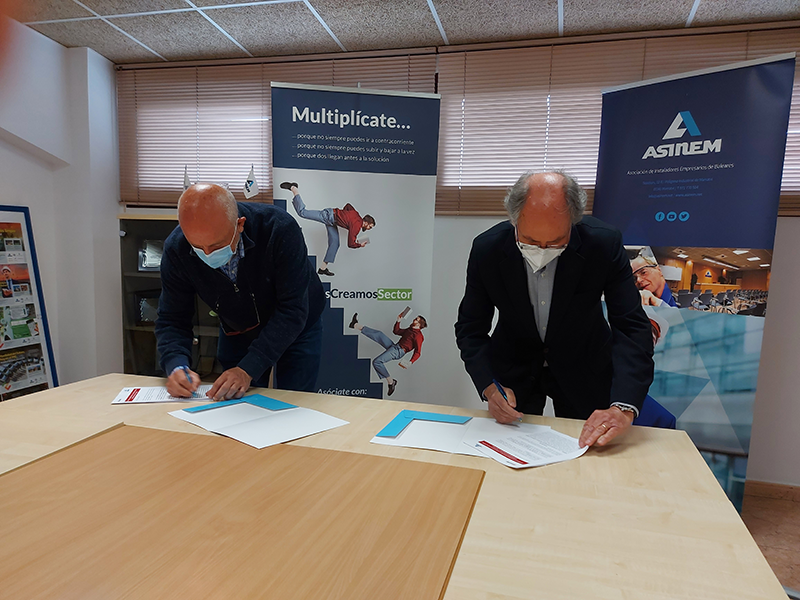 ASINEM y Creu Roja Illes Balears, firman convenio de colaboración