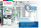 Cuatro jornadas en los que expertos de Bosch Termotecnia mostrarán a los profesionales del sector industrial los últimos avances tecnológicos aplicados a las salas de calderas industriales