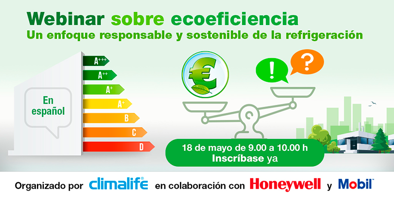 CLIMALIFE webinar ecoeficiencia un enfoque responsable y sostenible de la refrigeración 