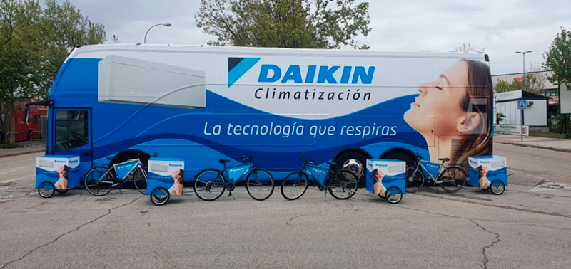 DAIKIN acerca sus productos a los mayoristas e instaladores en un roadshow que recorrerá la geografía española 