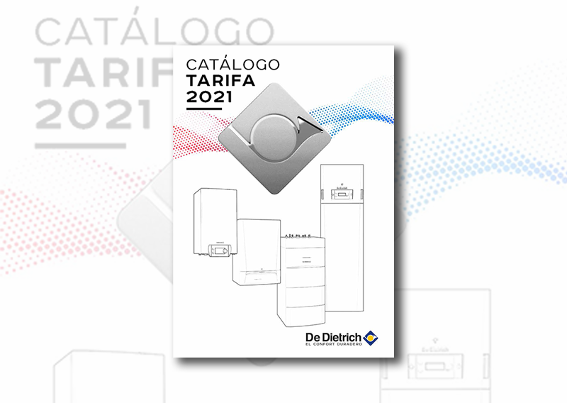 DE DIETRICH nuevo catálogo tarifa 2021 