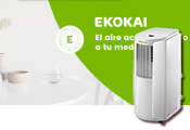 En determinadas ocasiones y por diferentes motivos, podemos encontrarnos que no es oportuno instalar un aparato de aire acondicionado, Ekokai presenta su solución portátil