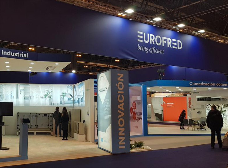 EUROFRED la gama de conductos Fujitsu adaptable a cualquier espacio consiguiendo la máxima eficiencia energética 