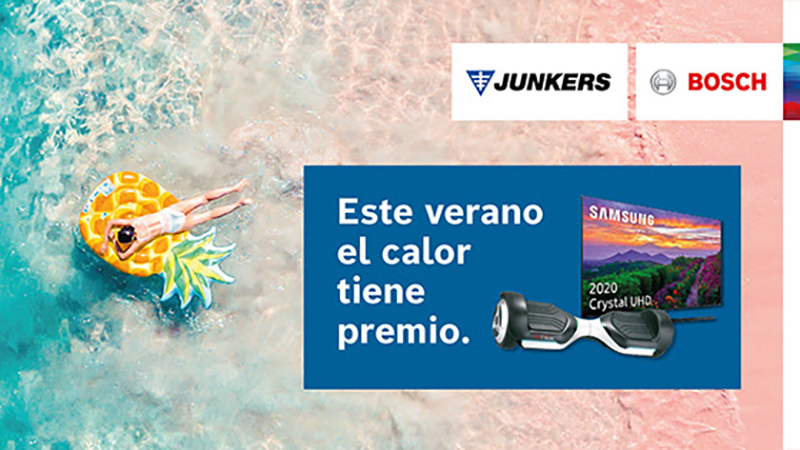 JUNKERS BOSCH este verano el calor tiene premio 