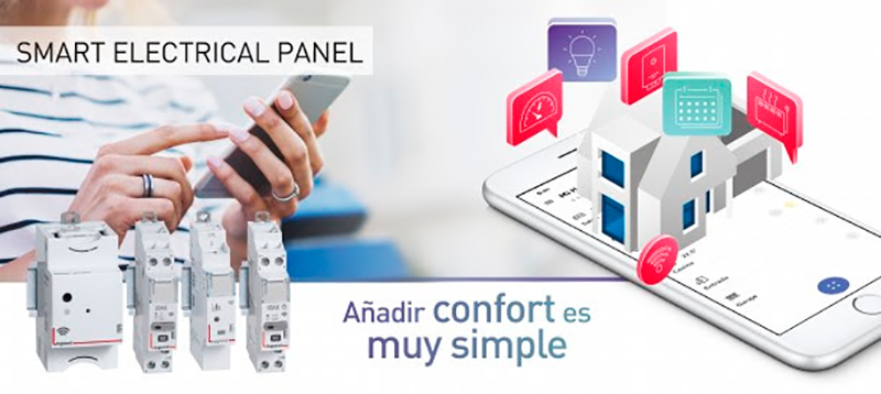 LEGRAND controla a distancia los dispositivos que consumen más energía y monitoriza el consumo con Smart Electrical Panel 