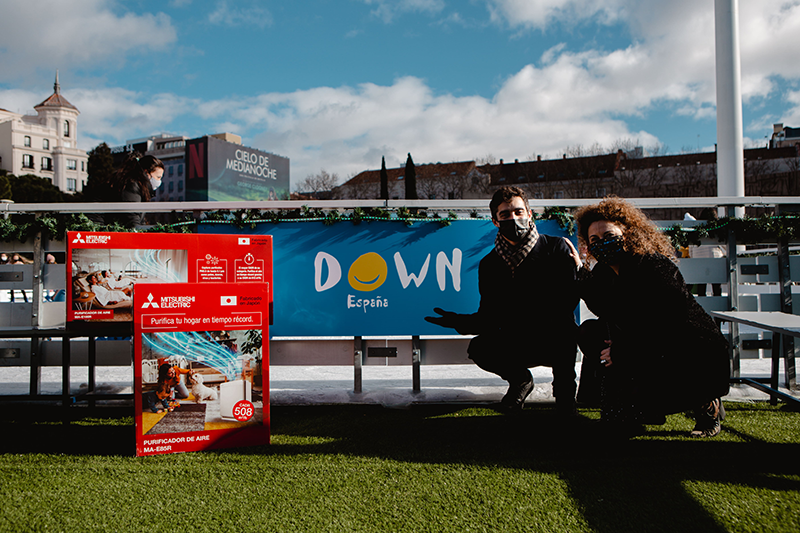 MITSUBISHI Electric dona Purificadores de Aire a la Asociación Down España 