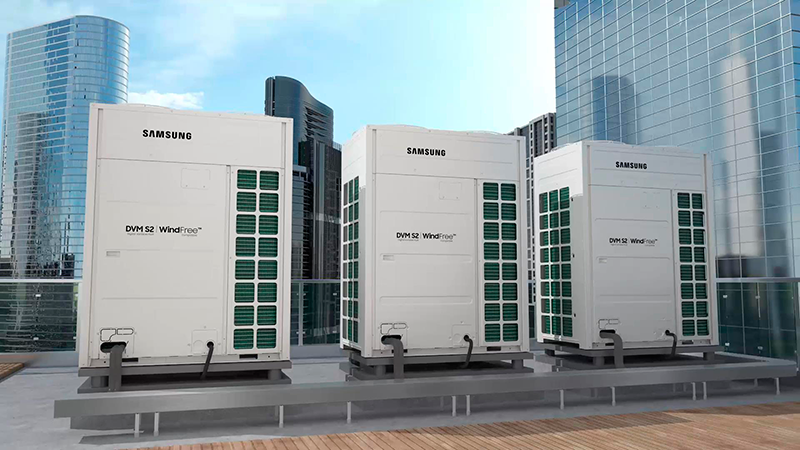 SAMSUNG lanza la nueva gama DVM S2 para usos comerciales más eficiente energéticamente 