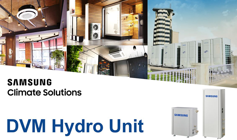SAMSUNG Climate Solutions, webinar sobre HIDROKITS HT & LT 