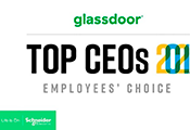 Jean-Pascal Tricoire, presidente y CEO de Schneider Electric, ha sido nombrado "Top CEO" en Glassdoor
