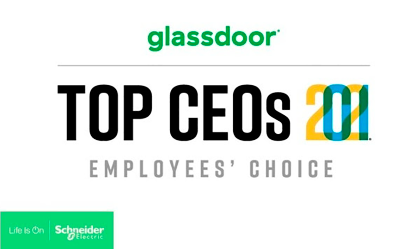 SCHNEIDER Electric Jean Pascal Tricoire nombrado uno de los mejores CEO de 2021 en Glassdoor 