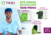 TESY lanza una nueva campaña promocional dirigida a profesionales instaladores, vigente desde el 7 de junio hasta el 31 de agosto de 2021, o hasta agotar existencias