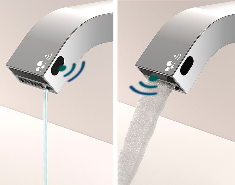 TRES agua y jabón dos en uno. Soluciones para los baños sin contacto 