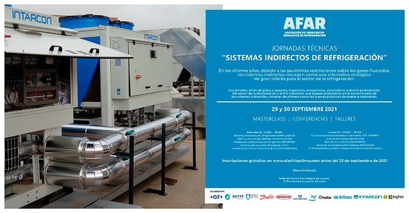 AEFYT interesante Jornadas Técnicas de Sistemas Indirectos de Refrigeración 