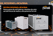 Ferroli renueva su catálogo de soluciones para usos centralizados en edificios con grandes necesidades de climatización