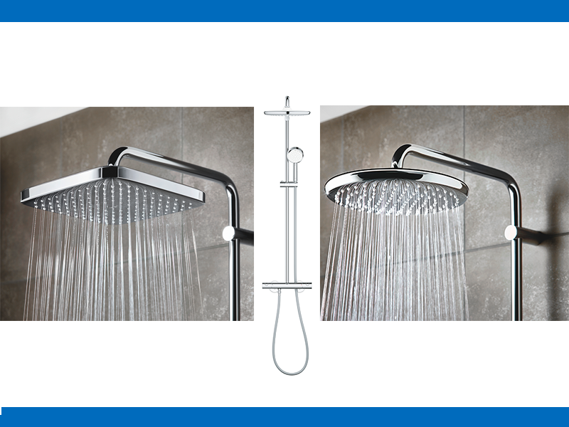 GROHE, el nuevo cabezal de ducha Tempesta 250, una sensación envolvente y refrescante