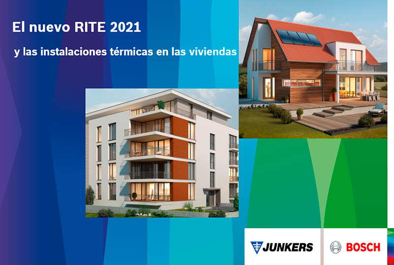 JUNKERS - BOSCH acerca las claves para entender el nuevo RITE 2021 JUNKERS - BOSCH acerca las claves para entender el nuevo RITE 2021